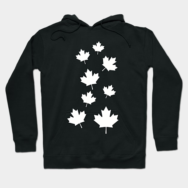 Canada maple leafs Hoodie by Designzz